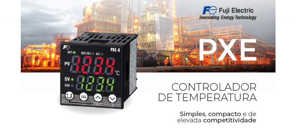 Bresimar Automação: controlador de temperatura PXE da Fuji Electric