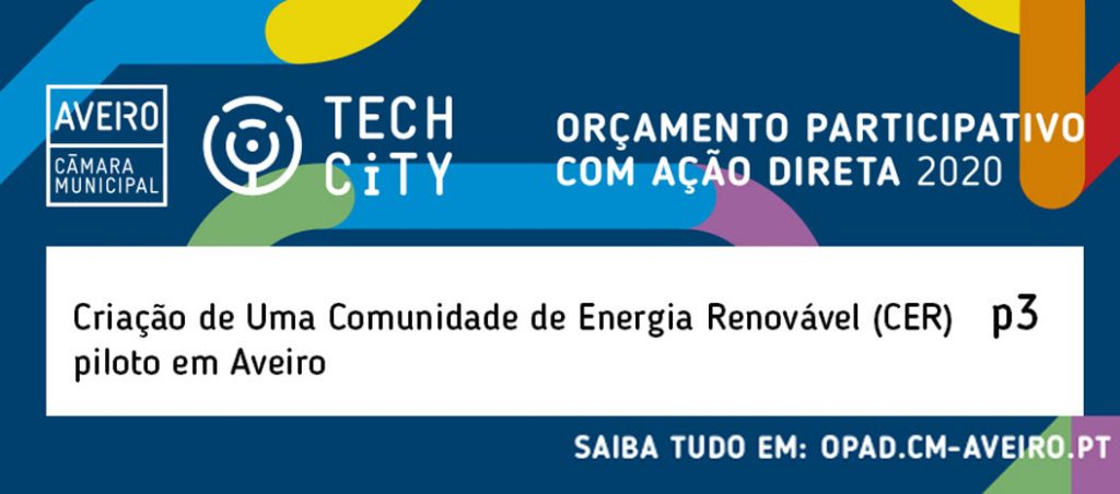 criação de uma Comunidade de Energias Renováveis piloto em Aveiro