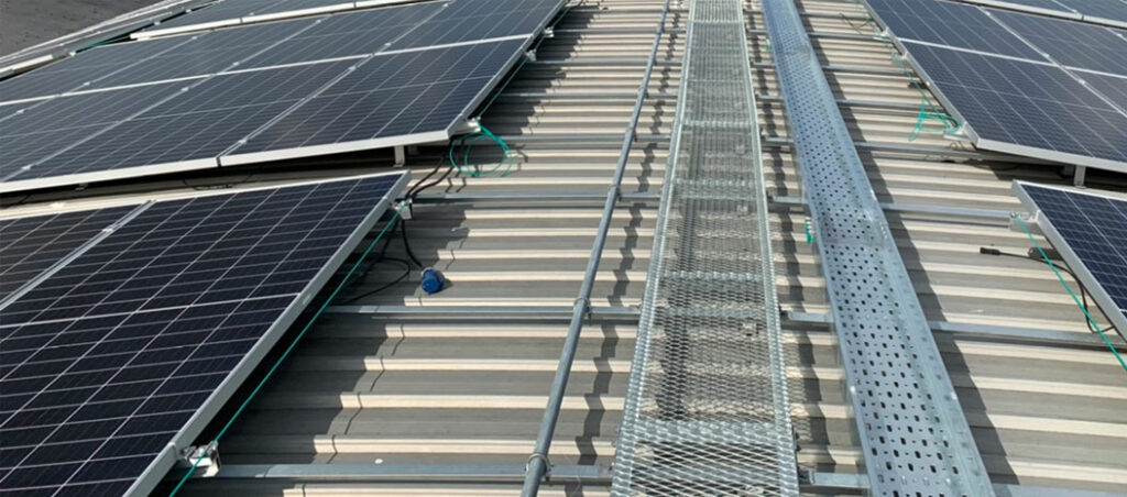 cálculo de linhas para uma instalação fotovoltaica