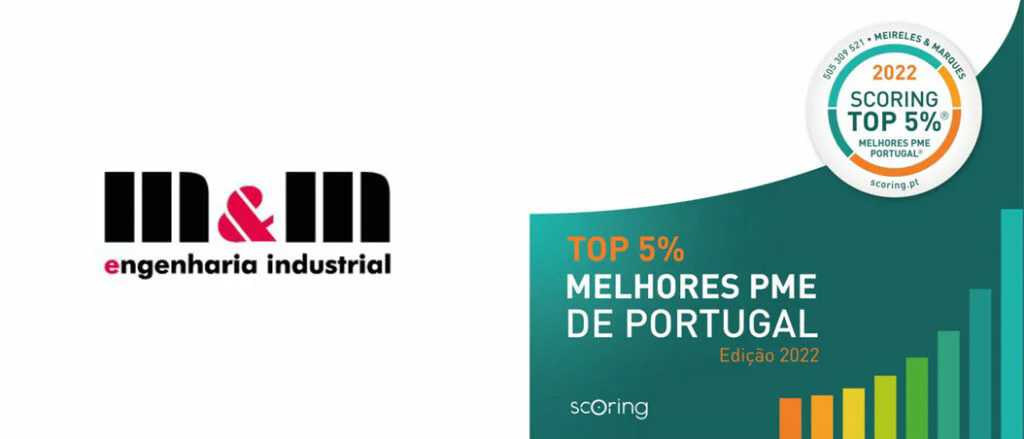 M&M Engenharia Industrial no TOP 5% das Melhores PME de Portugal