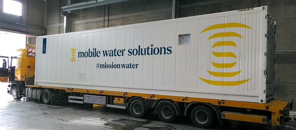 NSI Mobile Water Solutions compra segmento da frota móvel europeia de água da Pall Water